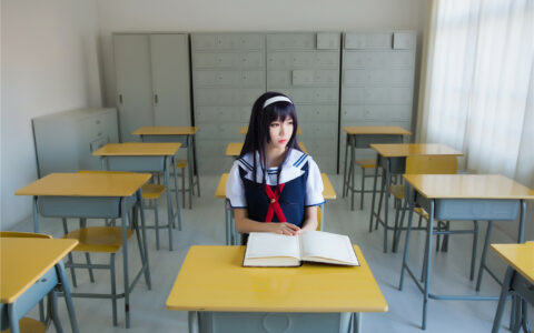 [Cosplay][8K]大肉丸Amiee NO.04 校服 JK School Girl