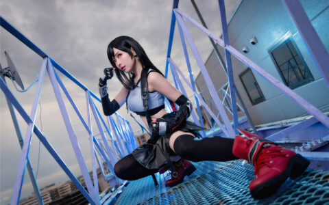 [Cosplay][8K]ElyEE子 NO.67 蒂法写真 Tifa