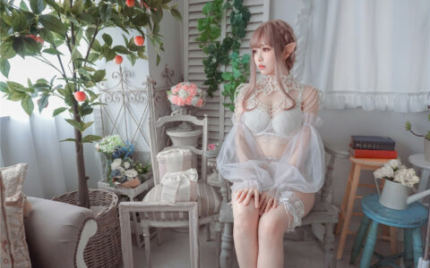 [Cosplay][8K]ElyEE子 NO.87 Bride & Lingerie