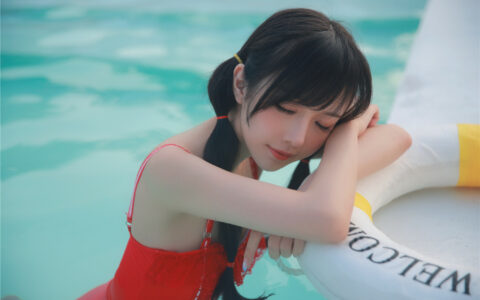 [Cosplay][8K]Shika小鹿鹿 NO.78 P1泳装2套 P1 Swimsuit