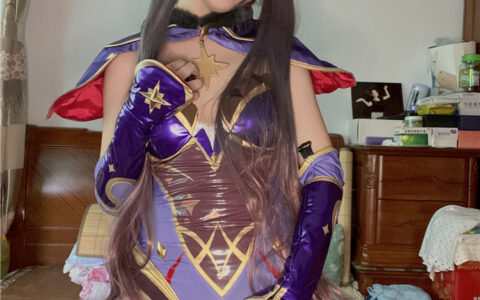 [Cosplay][8K]推特模特 年年 – 原神 莫娜 mona [NSFW]