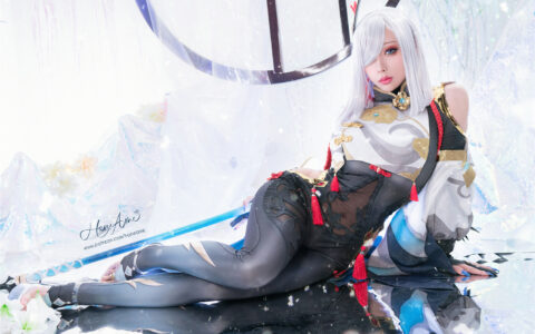 [Cosplay][8K]雨波_HaneAme NO.134 原神申鹤 Genshin Impact ShenHe