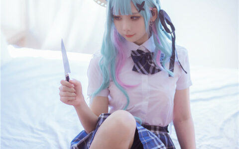 [Cosplay][8K]紫姝Murasaki NO.02 潤羽るしあ Uruha Rushia