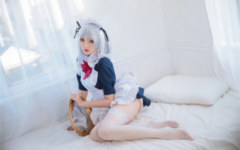 [Cosplay][8K]瓜希酱 NO.43 折纸女仆 Origami Maid