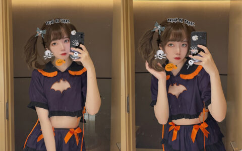 [Cosplay][8K]Fushii_海堂 NO.18 万圣节 Halloween