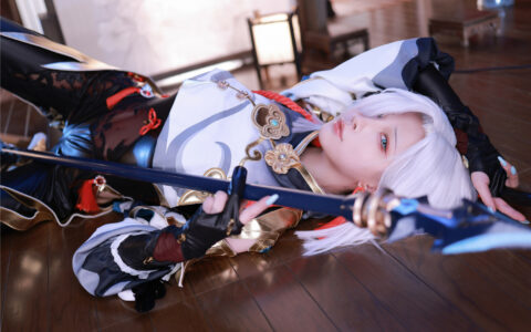 [Cosplay][8K]水淼Aqua NO.110 原神 申鹤 Genshin Impact Shenhe