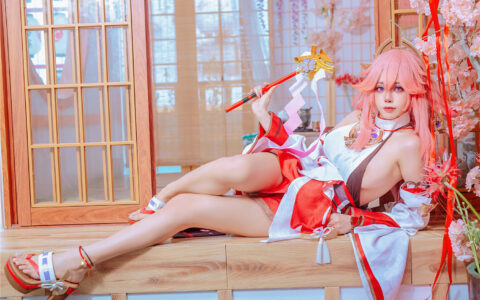 [Cosplay][8K]Byoru NO.35 Yae Miko x Raiden Shogun