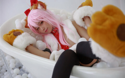 [Cosplay][8K]G44不会受伤 NO.58 小黑猫娘 NEKOPARA