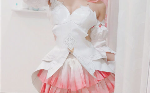 [Cosplay][8K]PingPing NO.28 Yae Sakura Wedding dress