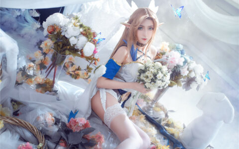 [Cosplay][8K]腐团儿 NO.01 蒂雅娘 Tiya Girl