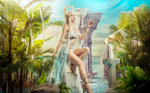 [Cosplay][8K]如月灰 NO.21 Platinum ARK