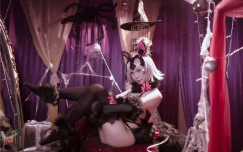 [Cosplay][8K]Money冷冷 NO.16 贞德 FGO Joan of Arc