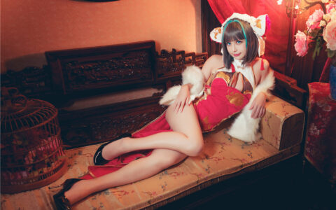 [Cosplay][8K]沖田凜花Rinka NO.53 Cheshire 碧蓝航线 柴郡
