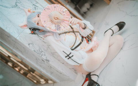 [Cosplay][8K][DJAWA]Bambi(밤비) - Le Chat Porte un Qípáo