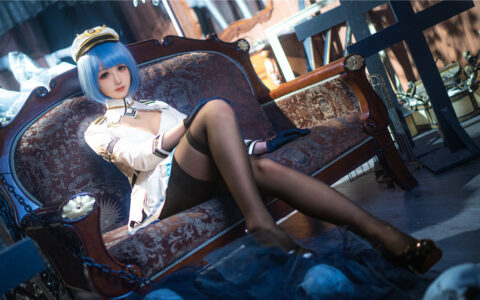 [Cosplay][8K]颜值博主@姬灵 NO.01 5月舰长 Captain of May