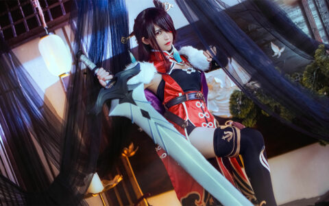 [Cosplay]鳗鱼霏儿 NO.93 北斗航海 Genshin Impact Beidou