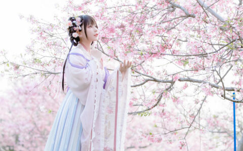 Nyako喵子 NO.35 樱花汉服 花神祈愿 Flower Godness