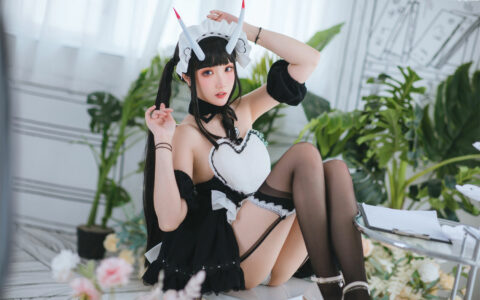 瓜希酱 NO.47 能代女仆 碧蓝航线 Azur Lane Noshiro Maid