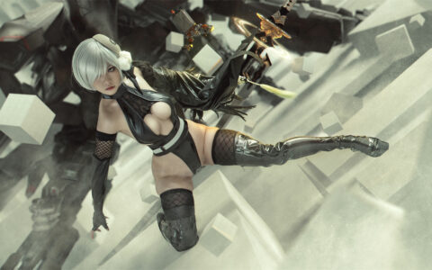 爆机少女喵小吉 Nekokoyoshi – 《尼尔机械纪元 人形兵器》NieR Automata