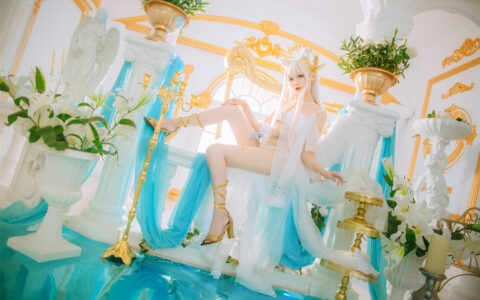 小野寺地瓜 NO.13 白金泳装 Platinum swimsuit