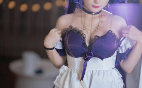 是三不是世w NO.09 原神莫娜女仆 Genshin Impact Mona Maid