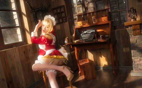 爱老师_PhD NO.38 尼禄YD女仆 FATE Nero Claudius Maid