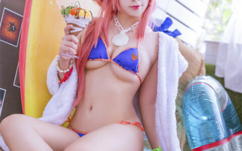 叫我千寻大人 NO.08 玉藻前 泳裝 FGO Tamamo no Mae Swimsuit