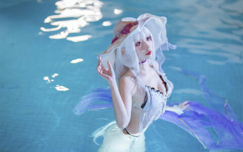 二佐Nisa NO.135 碧蓝光辉泳装 Azur Lane ILLUSTRIOUS Swimsuit