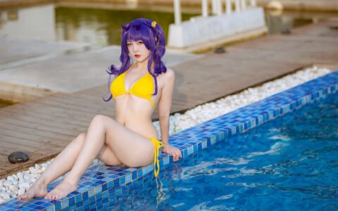 二佐Nisa - 碧蓝波拉泳装 Azur Lane Pola Swimsuit
