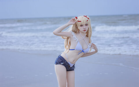 二佐Nisa NO.139 碧蓝苏塞克斯泳装 Azur Lane Sussex Swimsuit