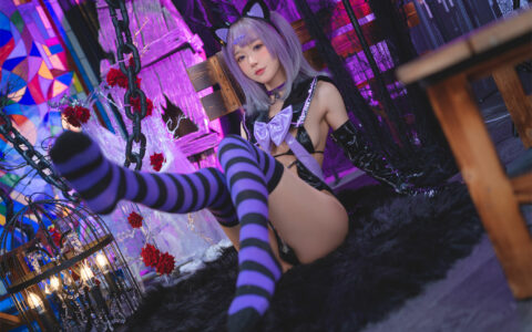 阿包也是兔娘 NO.68 黑猫猫 Black Cat