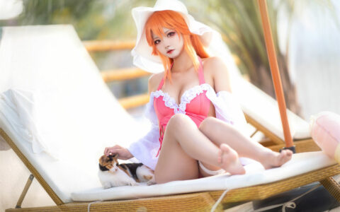 伊喵君_Nya NO.04 碧蓝航线 黎塞留泳装 Azur Lane Richelieu Bikini