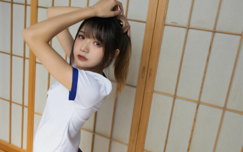 兔子Zzz不吃胡萝卜 NO.38 体操服少女 Gymnastic girl