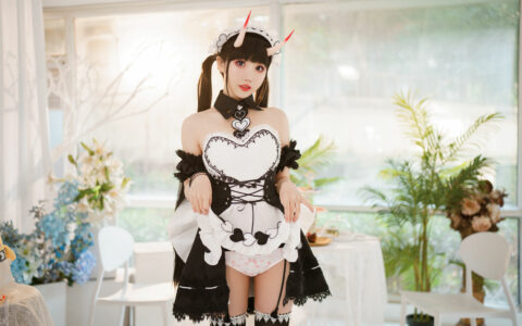 面饼仙儿 NO.120 能代女仆 Azur Lane Noshiro Maid