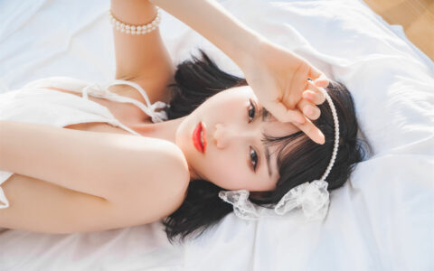 木绵绵OwO NO.78 拾光 White Lingeries