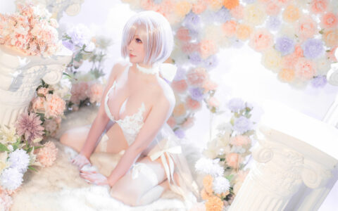 星之迟迟 NO.141 FGO-玛修同人婚纱 Mash Wedding Dress