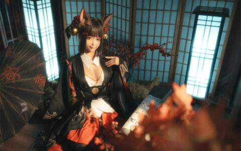 蠢沫沫 – 小赤城 Azur Lane Akagi