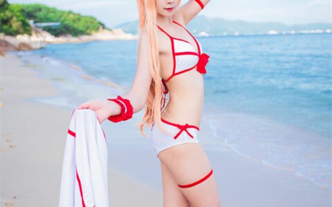 秋山AkI NO.04 亚丝娜泳衣 Yuuki Asuna Swimsuit
