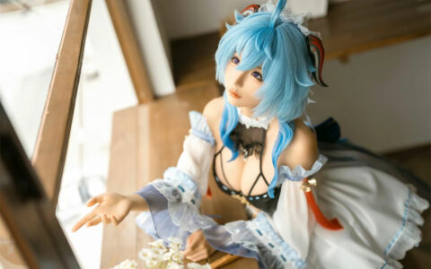 蠢沫沫 NO.211 甘雨女仆 Genshin Impact Ganyu Maid