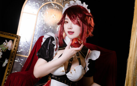 桃墨公子 NO.05 罗莎莉亚 Genshin Impact Rosaria
