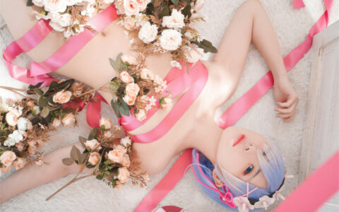 虎森森 NO.19  蕾姆丝带 Silk Ribbon REM