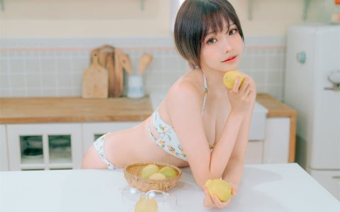 ElyEE子 NO.121 2023.august C-檸檬泳裝 Lemon Swimsuit