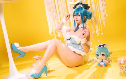 星之迟迟 - 23年9月计划A 初音未来 白兔女郎 Miku White Bunny