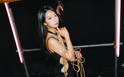 [Moon Night Snap]Mona (모나) ‘SM Club 아트 본디지(with 마스터)’ Digital photobook (ver.s) [NSFW]