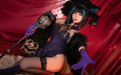 Momoko葵葵 NO.37 碧蓝航线柴郡 音乐绚烂CaitSith Azur Lane Cheshire