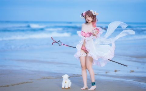 二佐Nisa NO.154 方舟艾雅法拉泳装 Arknights Eyjafjalla Swimsuit
