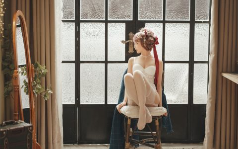 面饼仙儿 NO.131 法式内衣 french lingerie set [48P-821MB]