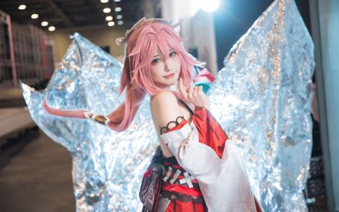 糖果果candy NO.09 八重神子 Genshin Impact Yae Miko[18P-349MB]