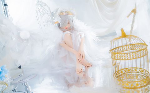 喵喵的喵吖 NO.08 翅膀坠落 Fallen Angel [15P-63MB]