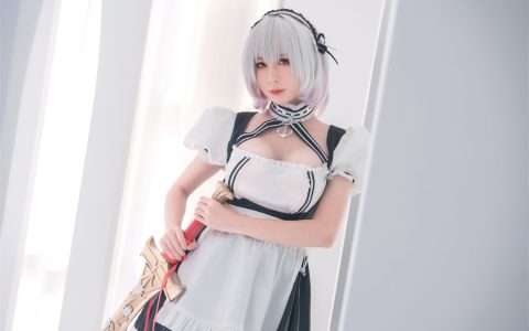 西园寺南歌 NO.26 女仆本 天狼星 Azur Lane Sirius Maid[35P-172MB]